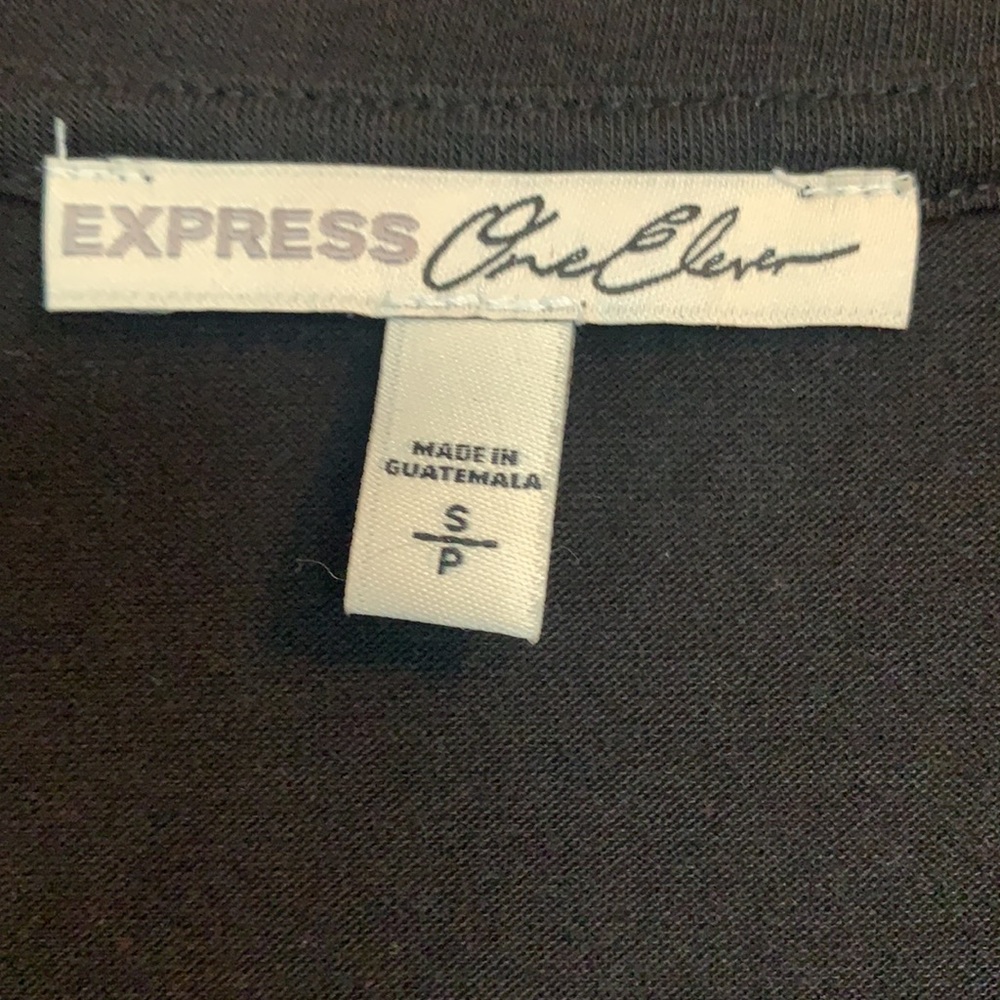 Express One Eleven Split Side Tee - Picture 2 of 4